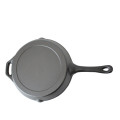 Pre Seasoned Cast Iron 10-1/4" Round Grill Pan